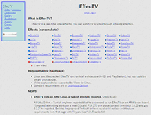 Tablet Screenshot of effectv.com
